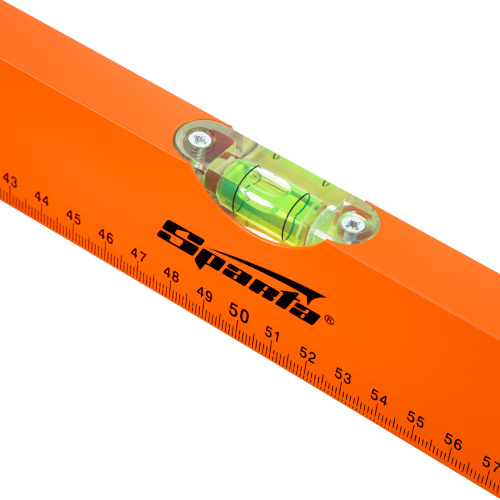 Уровень алюминиевый, 1000 мм, 3 глазка, желтый, линейка Sparta по ценам производителя в Казани с доставкой по всей России