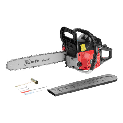 Пила цепная бензиновая MS-5218, шина 45 см, 52см³, 3 л.с., шаг 0,325, паз 1,5 мм, 72 зв MTX по ценам производителя в Казани с доставкой по всей России