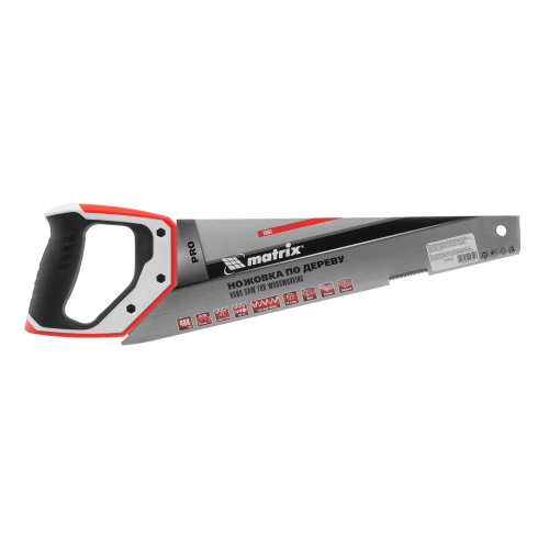 Ножовка по дереву для точных пильных работ, 400 мм, каленый зуб 3D, 14 TPI, трехкомпонентная рукоятка, Pro Matrix купить в Москве с доставкой по всей России | ProtosMarket.ru