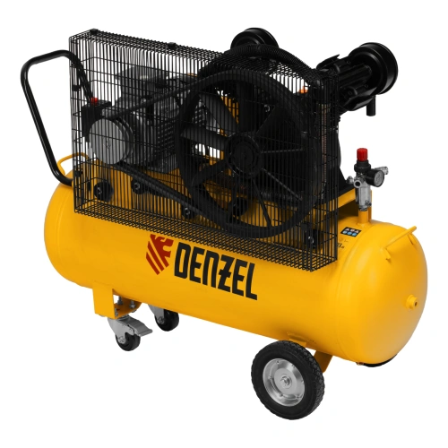 Компрессор воздушный рем. привод BCV 4000-T/100, 4,0 кВт, 100 литров, 690 л/мин Denzel по ценам производителя в Казани с доставкой по всей России