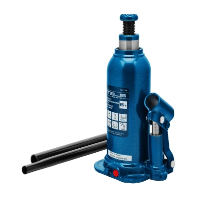 Домкрат гидравлический бутылочный, 6 т, h подъема 207-404 мм, в пластиковом кейсе Stels купить в Москве с доставкой по всей России | ProtosMarket.ru