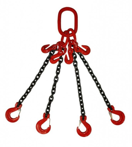 Строп цепной TOR 4СЦ г/п 6,7 т 7,0 м с укорачивающими крюками купить в Москве с доставкой по всей России | ProtosMarket.ru
