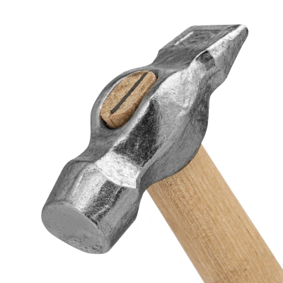 Молоток слесарный, 400 г, круглый боек, деревянная рукоятка по ценам производителя в Казани с доставкой по всей России