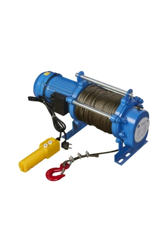 Лебедка электрическая  500 кг 100 м с канатом 220 В TOR KCD по ценам производителя в Казани с доставкой по всей России