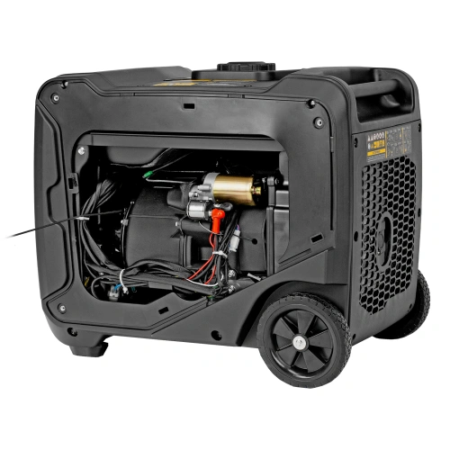 Генератор инверторный GS-4500iSE, 4,5 кВт, 230 В, закрытый корпус, электростартер Denzel по ценам производителя в Казани с доставкой по всей России