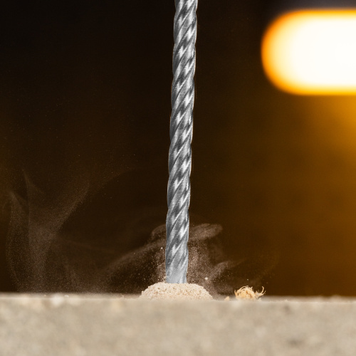 Бур по бетону, цельная крестовая пластина, 6x215 мм, SDS PLUS Denzel по ценам производителя в Казани с доставкой по всей России