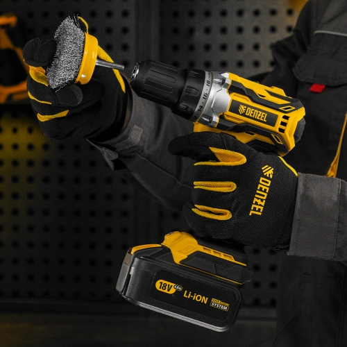 Щетка для дрели, 75 мм, Чашка, со шпилькой, нержавеющая витая проволока Denzel по ценам производителя в Казани с доставкой по всей России