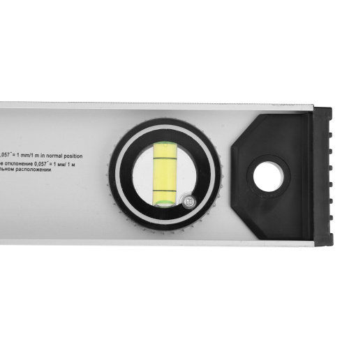 Уровень алюминиевый "Рельс", 1000 мм, 3 глазка (1 поворотный) Matrix по ценам производителя в Казани с доставкой по всей России