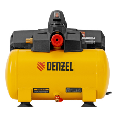 Компрессор  DLS750/6 безмасляный малошумный 750 Вт, 140 л/мин,ресивер 6 л Denzel по ценам производителя в Казани с доставкой по всей России