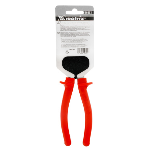 Плоскогубцы Econom, 180 мм, шлифованные, пластмассовые рукоятки Matrix купить в Москве с доставкой по всей России | ProtosMarket.ru