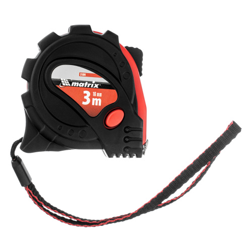 Рулетка Status Magnet 3 fixations,3 м х 16 мм,обрезиненный корпус,зацеп с магнитом Matrix по ценам производителя в Казани с доставкой по всей России