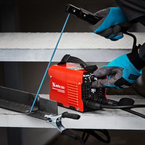 Инверторный аппарат дуговой сварки MMA-200S, 200 А, ПВ60%, диаметр электрода 1,6-5 мм MTX купить в Москве с доставкой по всей России | ProtosMarket.ru