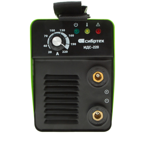 Аппарат инверторный дуговой сварки ИДС-220, 220 А, ПВ 80%, диаметр электрода 1.6-5 мм Сибртех купить в Москве с доставкой по всей России | ProtosMarket.ru