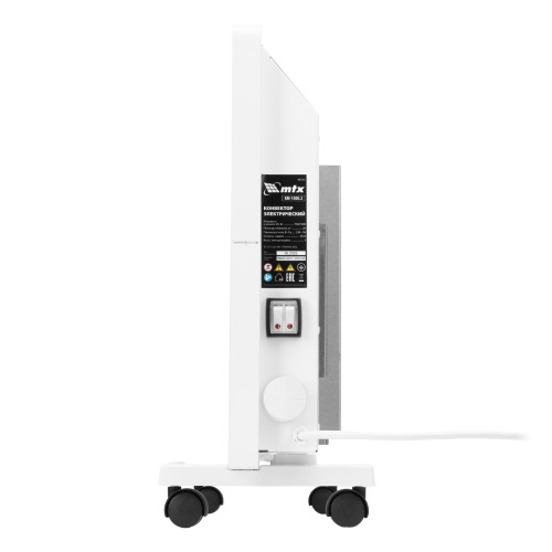 Конвектор электрический КМ-1500.2, 230 В, 1500 Вт, X-образный нагреватель, колеса, термостат MTX по ценам производителя в Казани с доставкой по всей России