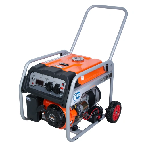 Генератор бензиновый 2,5 кВт 220В 16 л с электростартером и колесами TOR KM3800H купить в Москве с доставкой по всей России | ProtosMarket.ru