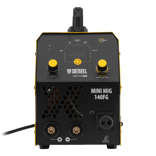 Аппарат инвертор. полуавтомат. сварки Mini MIG-140FG, 140 А, ПВ 60% Denzel купить в Москве с доставкой по всей России | ProtosMarket.ru