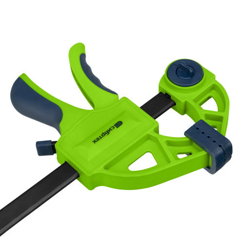 Струбцина F-образная, быстрозажимная, 150 х 70 х 360 мм, пластиковый корпус, фиксатор, двухкомпонентная рукоятка Сибртех купить в Москве с доставкой по всей России | ProtosMarket.ru