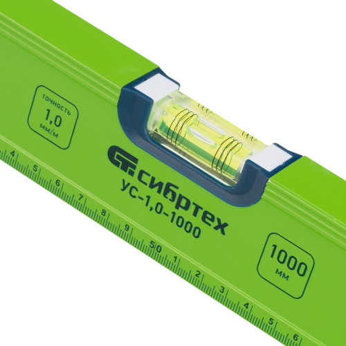 Уровень алюминиевый УС-1, 0-1000, фрезерованный, 3 глазка, рукоятки, 1000 мм Сибртех по ценам производителя в Казани с доставкой по всей России