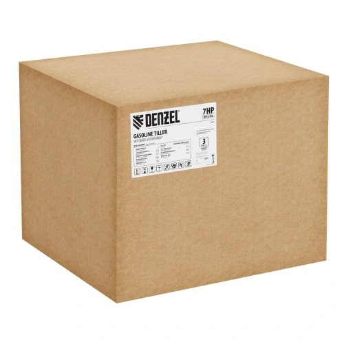 Мотоблок DPT-270S, 7 л.с., ремен.сцеп, фрез 3х4, ШОМ, передачи 2В/1Н Denzel по ценам производителя в Казани с доставкой по всей России