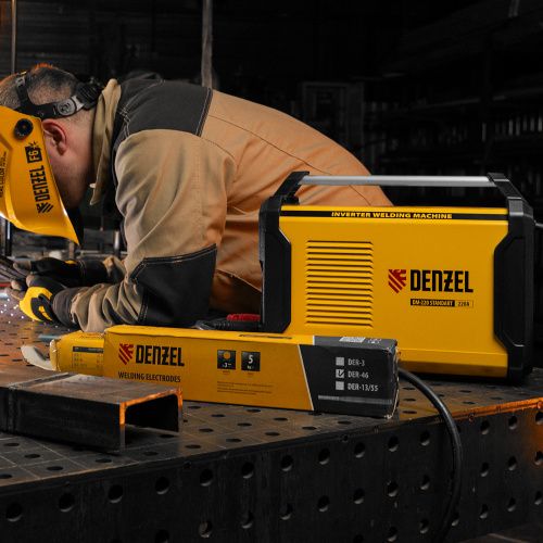 Аппарат инвертор. дуговой сварки DM-220 Standart, 220 А, ПВ 60% Denzel купить в Москве с доставкой по всей России | ProtosMarket.ru
