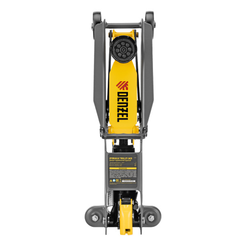 Домкрат гидравлический подкатной, 2 т, 135-385 мм, в пласт. кейсе Denzel по ценам производителя в Казани с доставкой по всей России