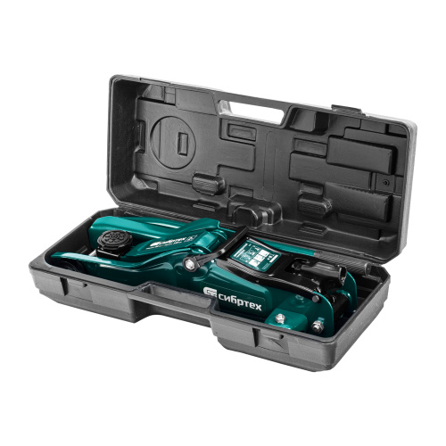 Домкрат гидравлический подкатной, 2 т, 85-330 мм, низкий подхват, в пласт. кейсе Сибртех по ценам производителя в Казани с доставкой по всей России