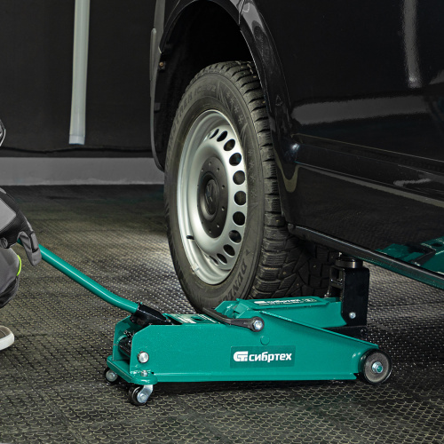 Домкрат гидравлический подкатной, 3 т, 192-532 мм, SUV Сибртех по ценам производителя в Казани с доставкой по всей России