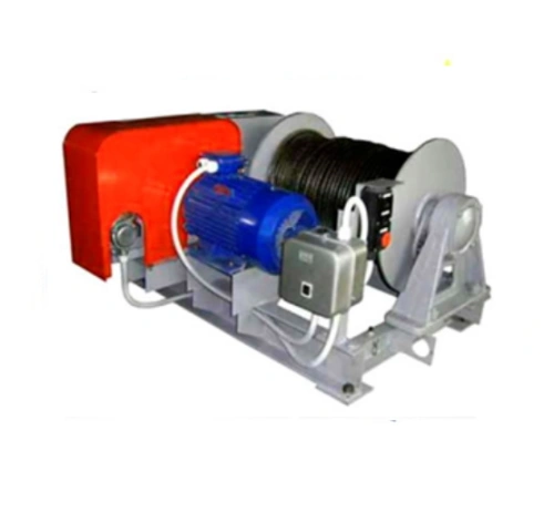 Лебедка тяговая ТЭЛ-5А г/п 5700 кг Н-270 м (без каната) по ценам производителя в Казани с доставкой по всей России