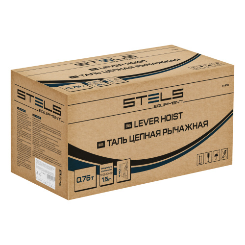 Таль цепная рычажная, 0.75 т, h подъема 1.5 м Stels купить в Москве с доставкой по всей России | ProtosMarket.ru