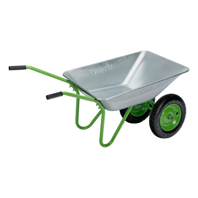 Тачка садовая, 2-х колесная, грузоподъемность 120 кг, объем 65 л Сибртех по ценам производителя в Казани с доставкой по всей России