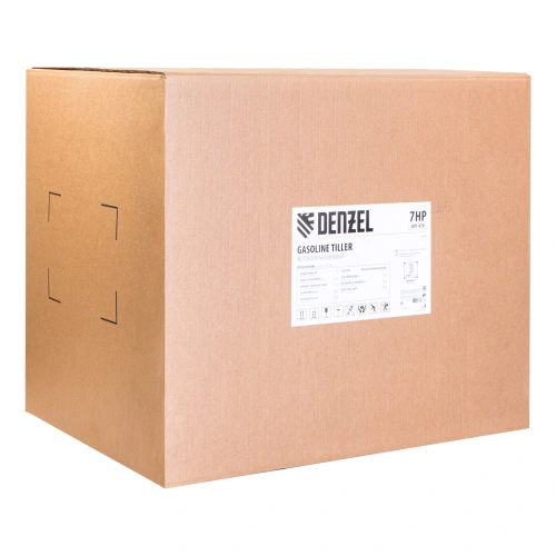 Мотоблок DPT-470, 7 л.с, ременное сцепление, ширина 85 см, глубина 35 см, фрез 3 х 4, ШОМ, передачи 3В/1Н Denzel по ценам производителя в Казани с доставкой по всей России