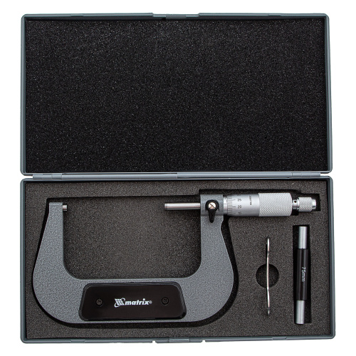 Микрометр механический,75-100 мм Matrix купить в Москве с доставкой по всей России | ProtosMarket.ru