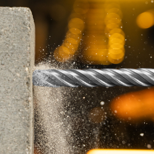 Бур по бетону, цельная крестовая пластина, 14x215 мм, SDS PLUS Denzel по ценам производителя в Казани с доставкой по всей России