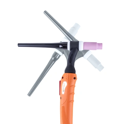 FoxWeld Горелка UnoTIG-18-Flex 4м (разъем 35мм2,с кнопкой, ж/охл.) (пр-во FoxWeld/КНР) купить в Москве с доставкой по всей России | ProtosMarket.ru