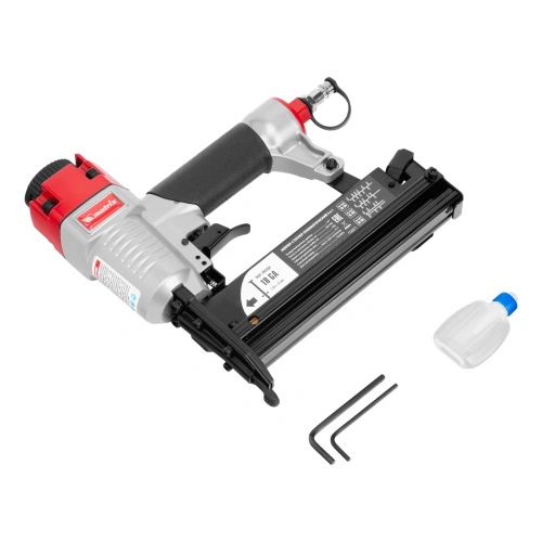 Нейлер-степлер пневматический 3 в 1, с регулировкой глубины забивания, гвозди 18GA, гвозди 16GA, скобы 18 GA Matrix купить в Москве с доставкой по всей России | ProtosMarket.ru