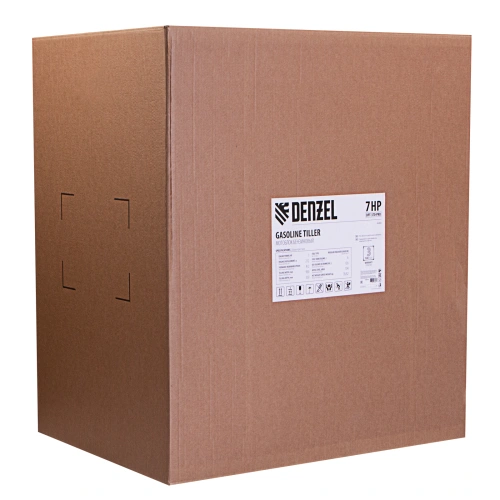 Мотоблок DPT-370-PRO, 7 л.с, ременное сцепление, ширина 90 см, глубина 35 см, фрез 3 х 4, ШОМ, передачи 4В/2Н Denzel по ценам производителя в Казани с доставкой по всей России