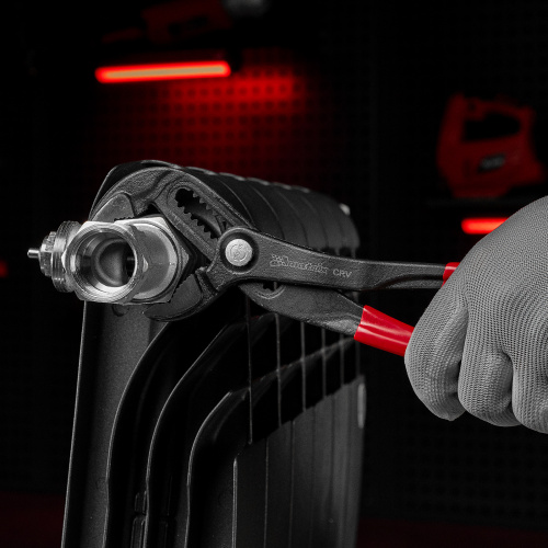 Клещи переставные 300 мм, кнопочный механизм, хром-ванадий, обливные рукоятки Matrix купить в Москве с доставкой по всей России | ProtosMarket.ru