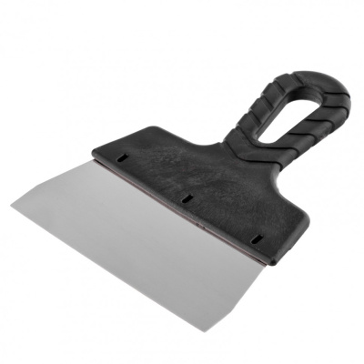 Шпатель фасадный из нержавеющей стали, 150 мм, пластмассовая ручка Sparta купить в Москве с доставкой по всей России | ProtosMarket.ru