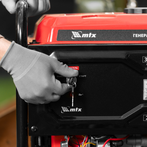 Генератор бензиновый RS-4000E, 3,3 кВт, 230В, электростартер MTX купить в Москве с доставкой по всей России | ProtosMarket.ru