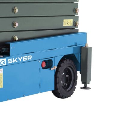 Подъемник самоходный электрический ножничный ведомый SKYER SPF1305 купить в Москве с доставкой по всей России | ProtosMarket.ru