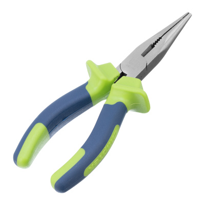 Длинногубцы прямые, 160 мм, двухкомпонентные рукоятки Сибртех купить в Москве с доставкой по всей России | ProtosMarket.ru