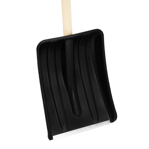 Лопата для уборки снега полипропиленовая, 275х365х870 мм, деревянный черенок, Sparta купить в Москве с доставкой по всей России | ProtosMarket.ru