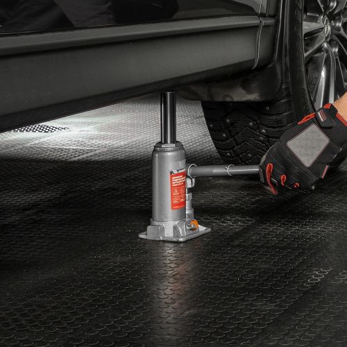 Домкрат гидравлический бутылочный, 3 т, h подъема 178-343 мм Matrix купить в Москве с доставкой по всей России | ProtosMarket.ru