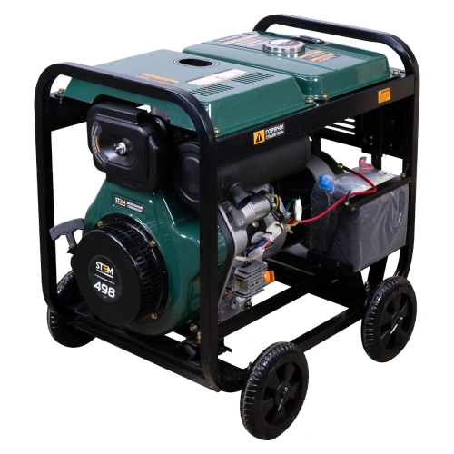 Генератор дизельный STEM Techno S6500DE (6.5 кВт, электростартер, дисплей, подогрев) купить в Москве с доставкой по всей России | ProtosMarket.ru