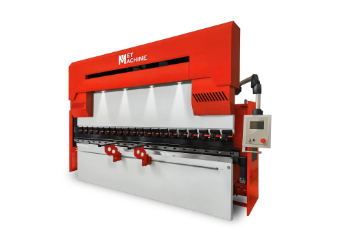 Гидравлический листогибочный пресс с ЧПУ и автоматической компенсацией прогиба MetMachine SBPA-8025D по ценам производителя в Казани с доставкой по всей России