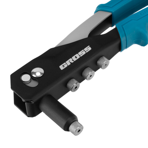 Заклепочник ручной, 260 мм, заклепки 2,4-3,2-4,0-4,8 мм Gross купить в Москве с доставкой по всей России | ProtosMarket.ru