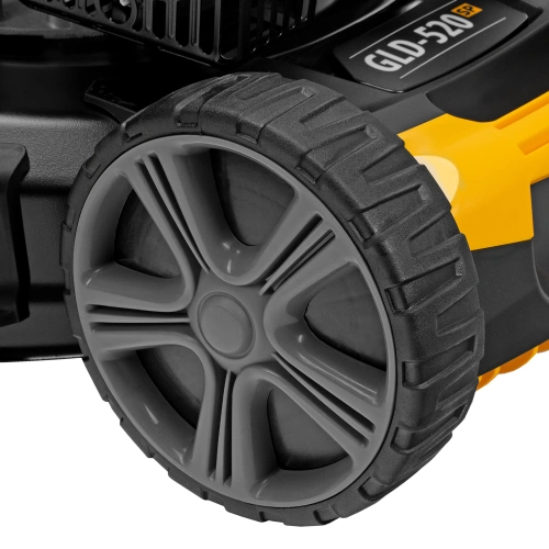 Газонокосилка бензиновая GLD-520SP, 196 куб.см, ширина 52 см, привод, 7 уровней,травосборник 60 л Denzel купить в Москве с доставкой по всей России | ProtosMarket.ru