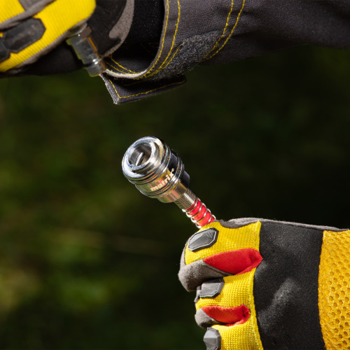 Шланг спиральный воздушный, 15 м, с быстросъемными соединениями Matrix купить в Москве с доставкой по всей России | ProtosMarket.ru