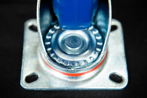 Колесо поворотное резина SRCLb 55 125 мм с тормозом (F) купить в Москве с доставкой по всей России | ProtosMarket.ru