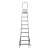 Стремянка, 9 ступеней, алюминиевая, Сибртех купить в Москве с доставкой по всей России | ProtosMarket.ru